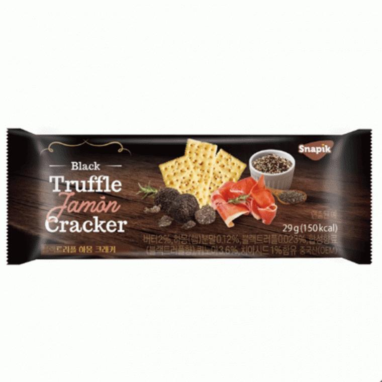 크래커 비스킷 트러플 하몽 간식 snapik truffle cracker
