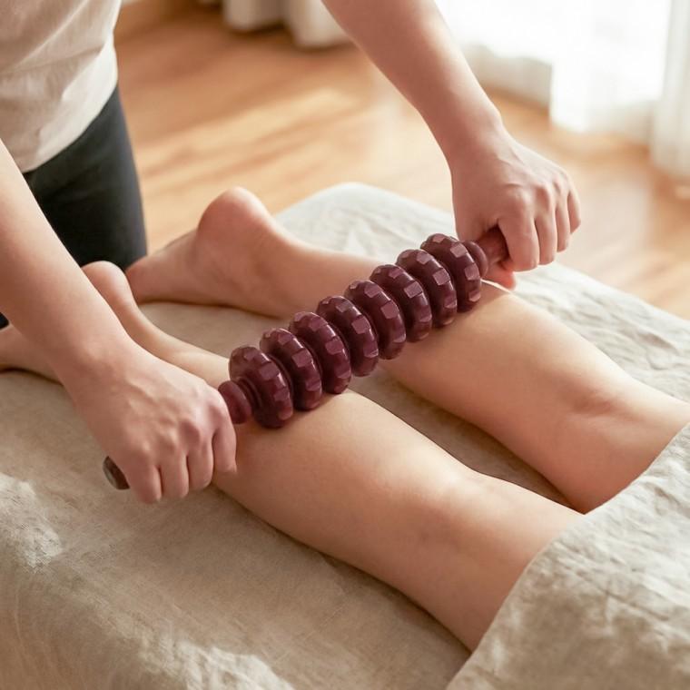 원목 마사지 롤러 허리마사지 전신마사지