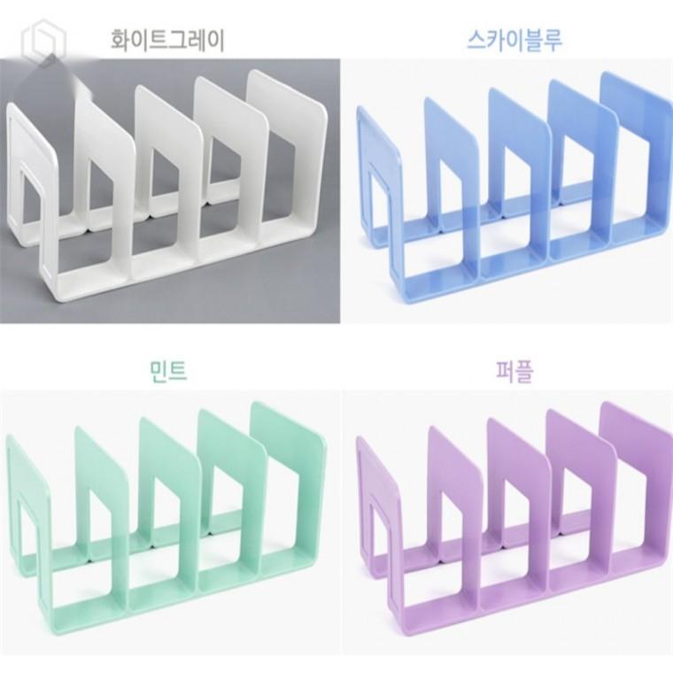 4칸 북스탠드 책꽂이 가정용책꽂이 책정리함 모던책꽂이