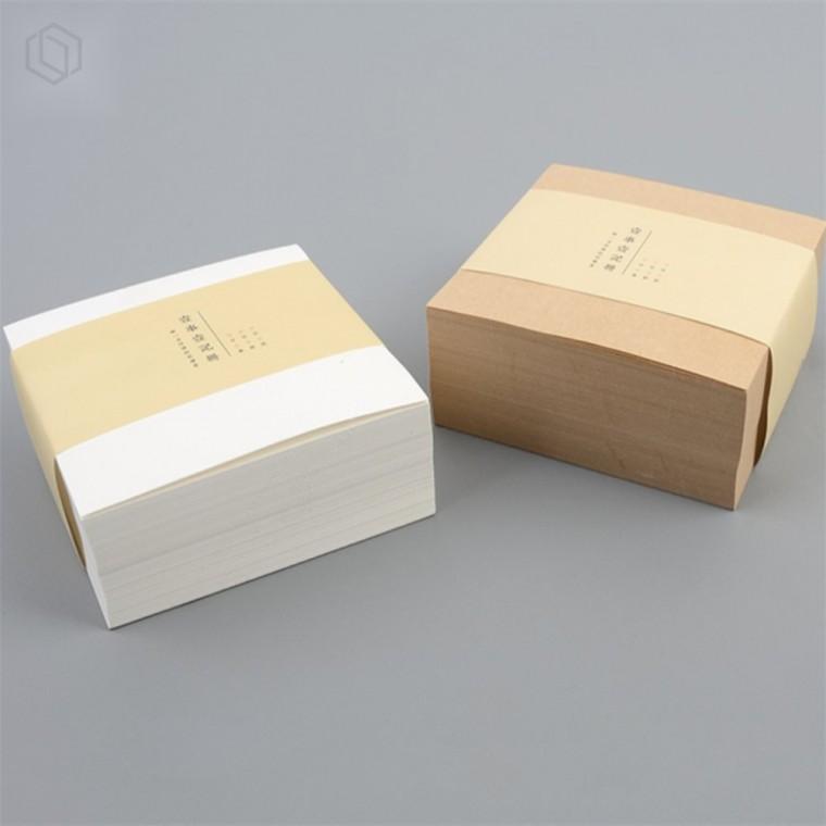 사각형 메모지 블록 메모장 학용품 stickynote