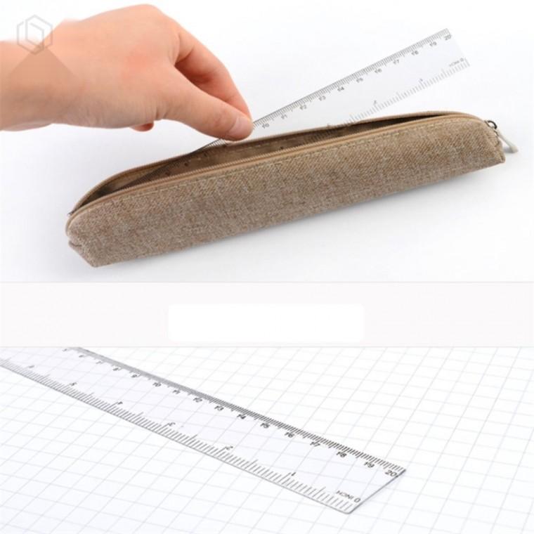 플라스틱 자 20cm 플라스틱자 직선자 미술자