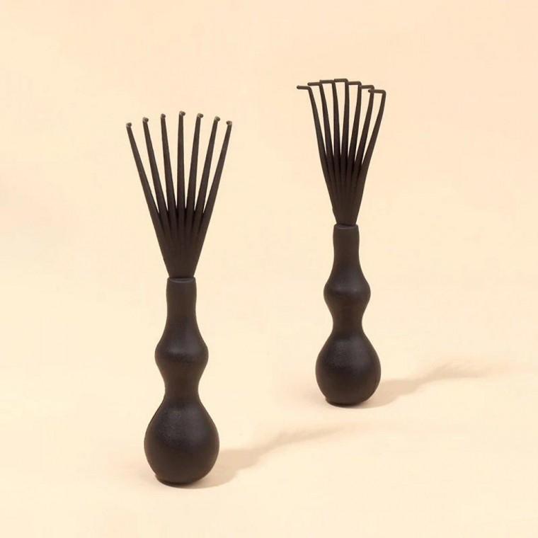 사이노텍 빗클리너 샴푸브러쉬 엉킴방지헤어브러쉬 롤빗 꼬리빗 두피마사지기