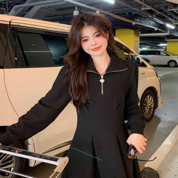 카라 A라인 봄 가을 원피스 나들이원피스 휴양지원피스 외출원피스 하객룩원피스 여행원피스