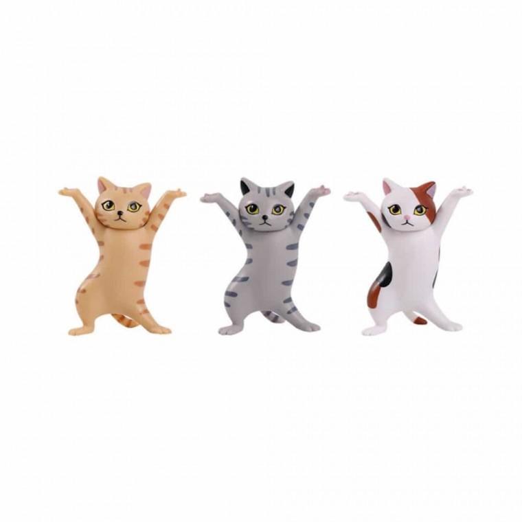 고양이 펜홀더 피규어 고양이오브제 데스크피규어 고양이미니어처 펜받침대 귀여운장식품