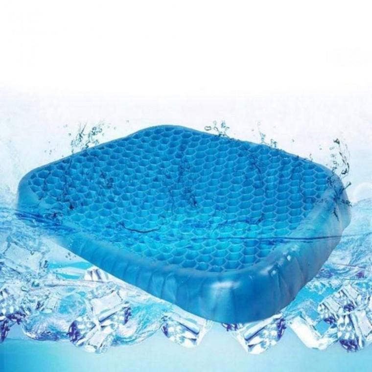 장시간 운전 직장인 학생 의자 쿨링 실리콘 방석 회사원 사무실 통풍 자석 입체 3D