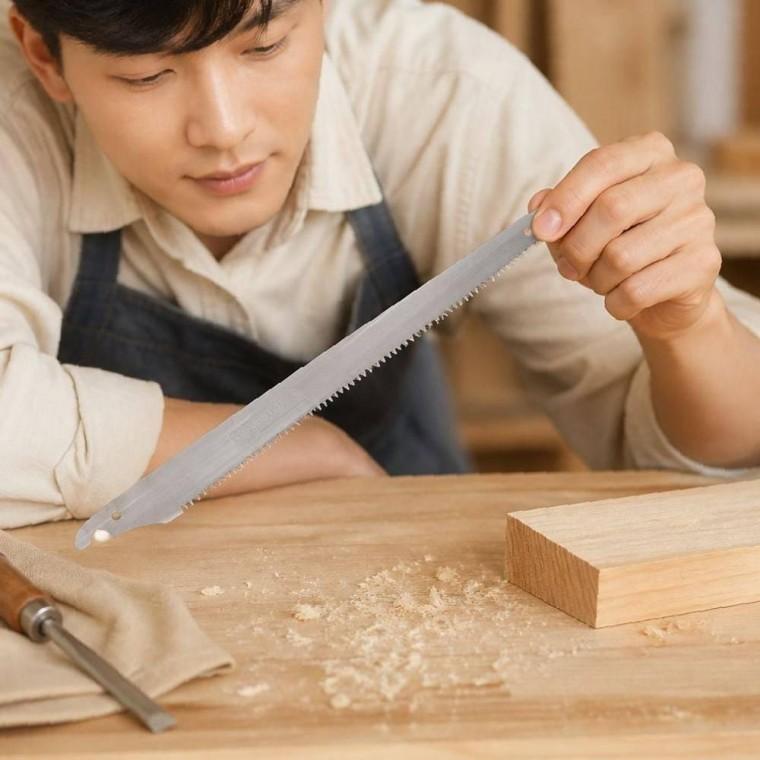 나무 목공 절단용 접톱날 교체용 톱날 전지 수공구