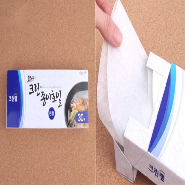 원형 종이호일 종이호일오타 조리호일 조리용호일
