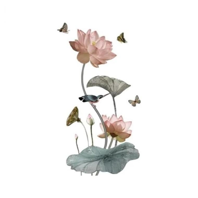 루미나D 시트지 스티커 플라워 벽지 인테리어 벽장식 diy