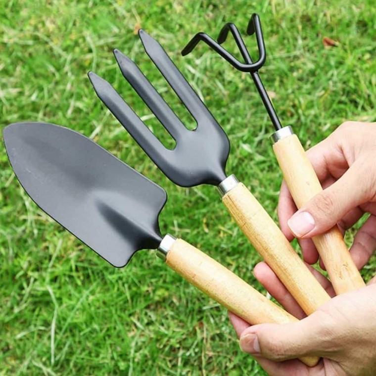 텃밭 모종 삽 원예도구 3종 분갈이삽 원예용삽 원예삽 꽃삽 손삽