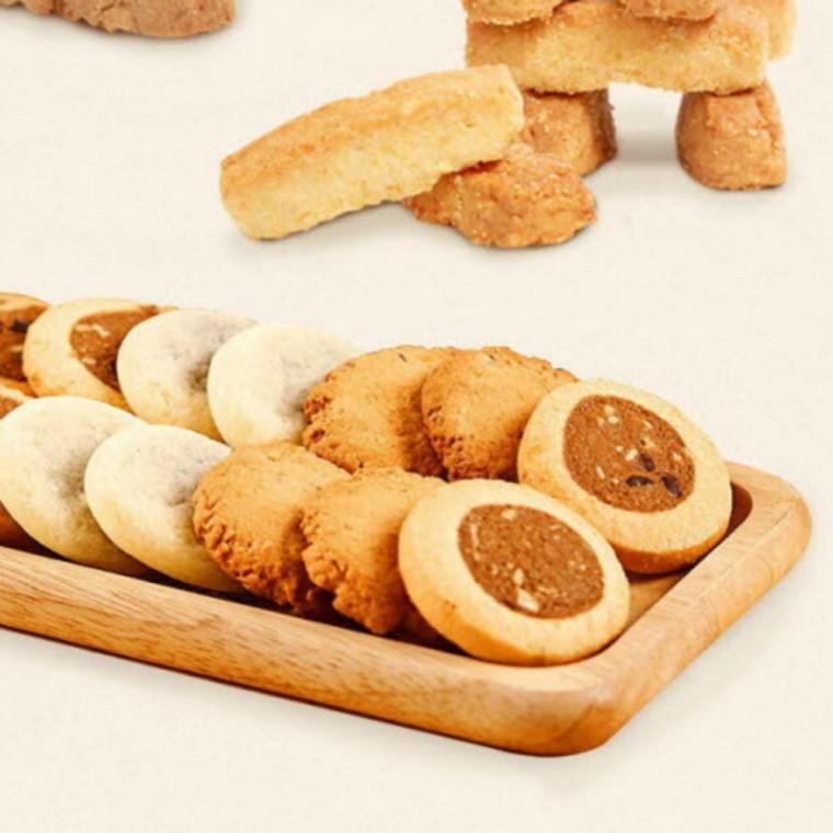 수제쿠키 쿠키1kg 갓구운 아몬드크런치 디저트 맛있는 1kg 바삭한