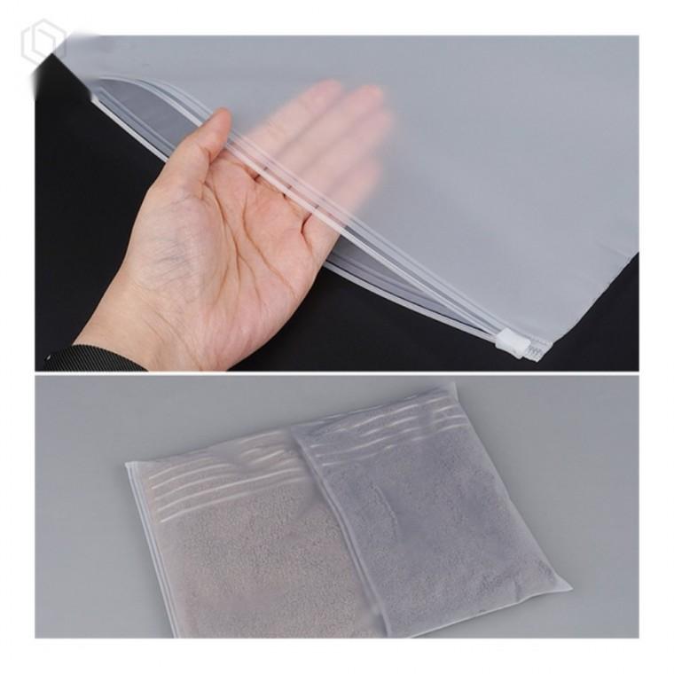 반투명 PVC 지퍼백 파우치 30x40cm 수납파우치 오거나이저백 다용도파우치