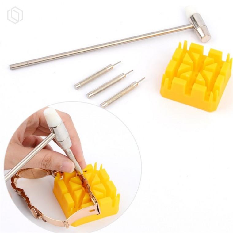메탈 시계줄 조절 도구 시계줄핀분리기 시계줄수리도구 시계줄조정도구