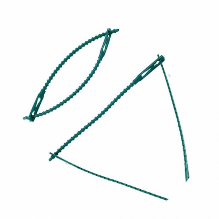 식물 고정 케이블 타이 13cm 50P 꽃끈 식물고정클립 식물고정끈 식물타이 원예용타이