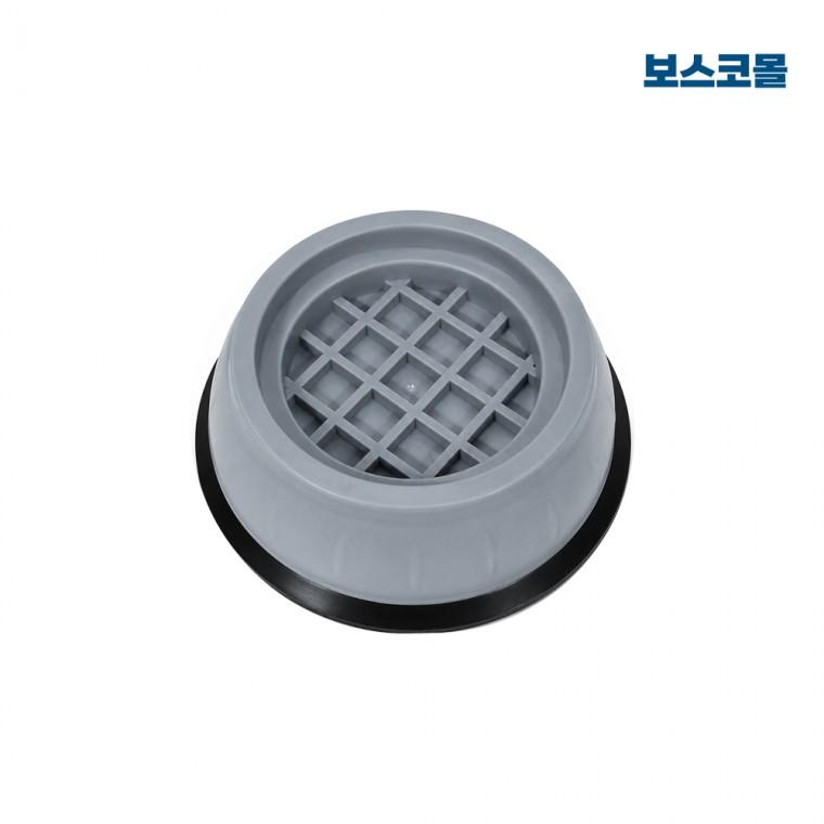 보스코 세탁기발패드 1p 진동 소음 밀림 방지 세탁기 냉장고 선반 다용도 다리 받침대