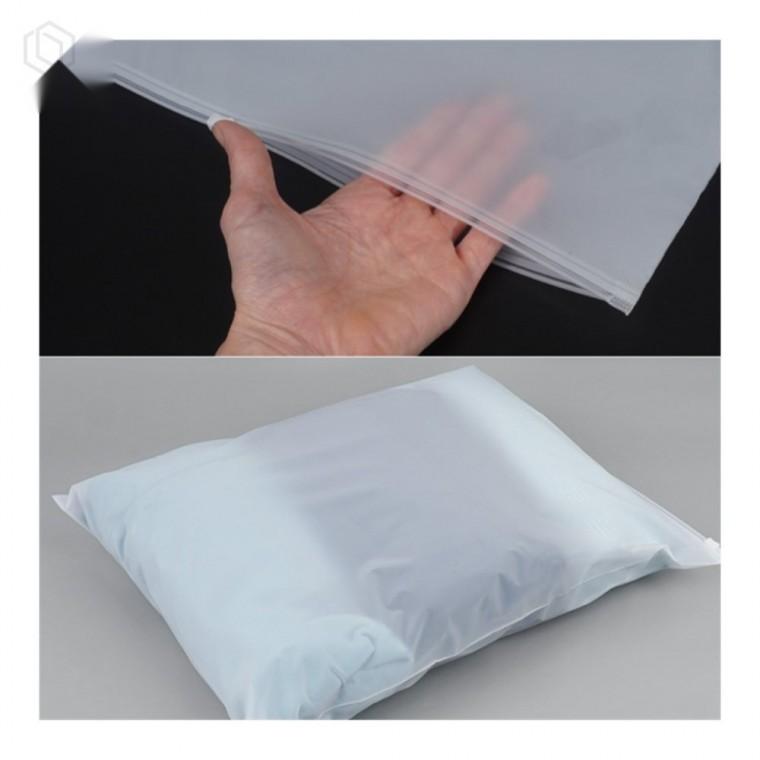 반투명 PVC 지퍼백 파우치 35x45cm 대용량 정리용 문서보관함 정리용파우치 PVC지퍼백