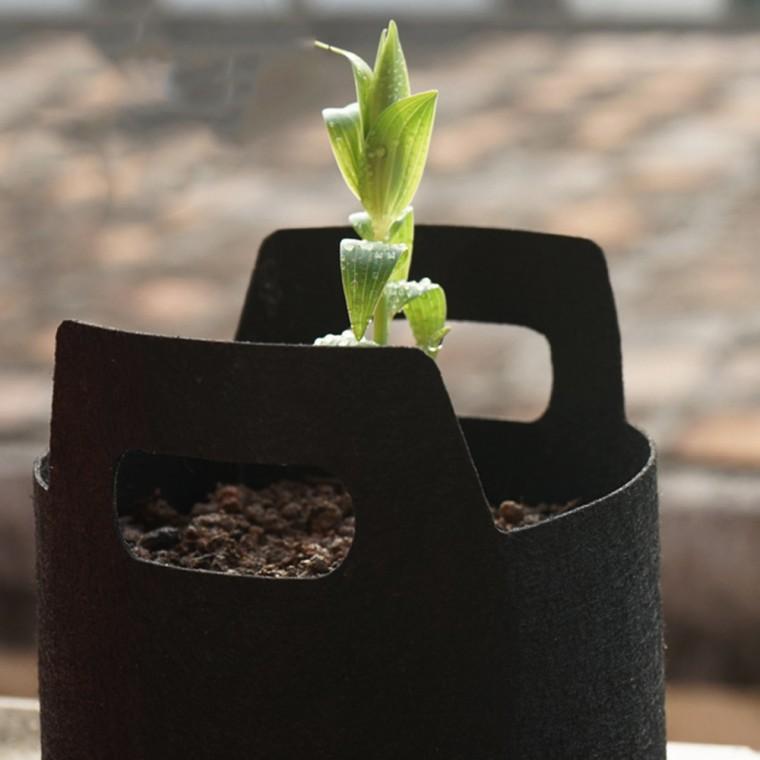 원통 화분 18x15cm 행잉화분 블루베리화분