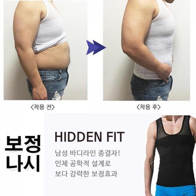 남자보정속옷 강한 압박 런닝 바디쉐이퍼 여유증 순삭