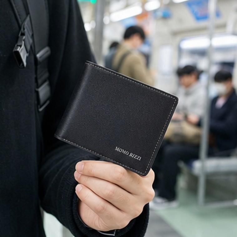 남성 슬림 반지갑 카드수납 지폐수납 신분증수납 출근 외출 휴대용