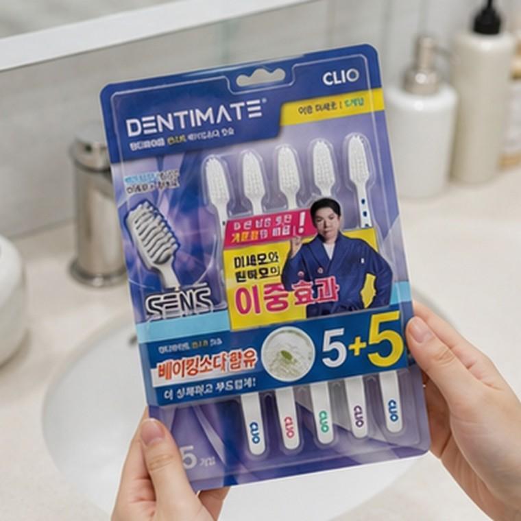 이중미세모 베이킹소다 칫솔 구취관리 잇몸케어 부드러운 데일리 양치용