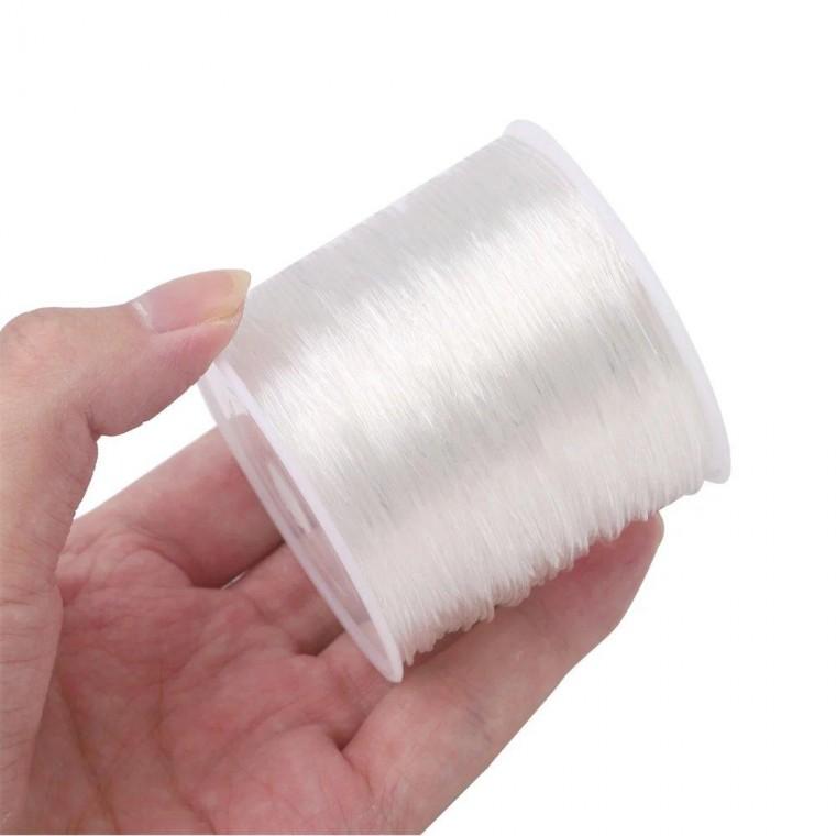 사이노텍 비즈공예와이어 실 목걸이 팔찌 공예 스트랩 재료 100M 반짝이