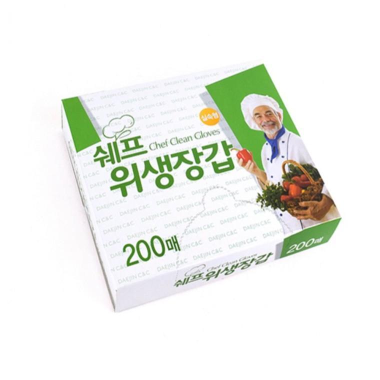 위생장갑 200매 위생비닐장갑 일회용위생장갑 환자용위생장갑