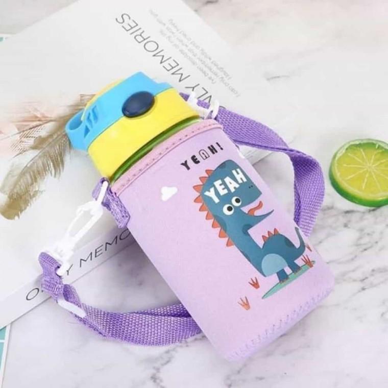 네오프렌 어린이 물병 파우치 크로스 아동 동물 물병 파우치 물병커버 보틀파우치
