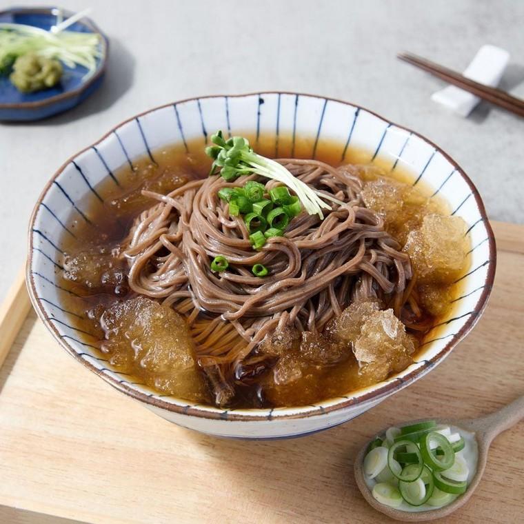 메밀소바 3인분 슬림 (150g x 3팩)