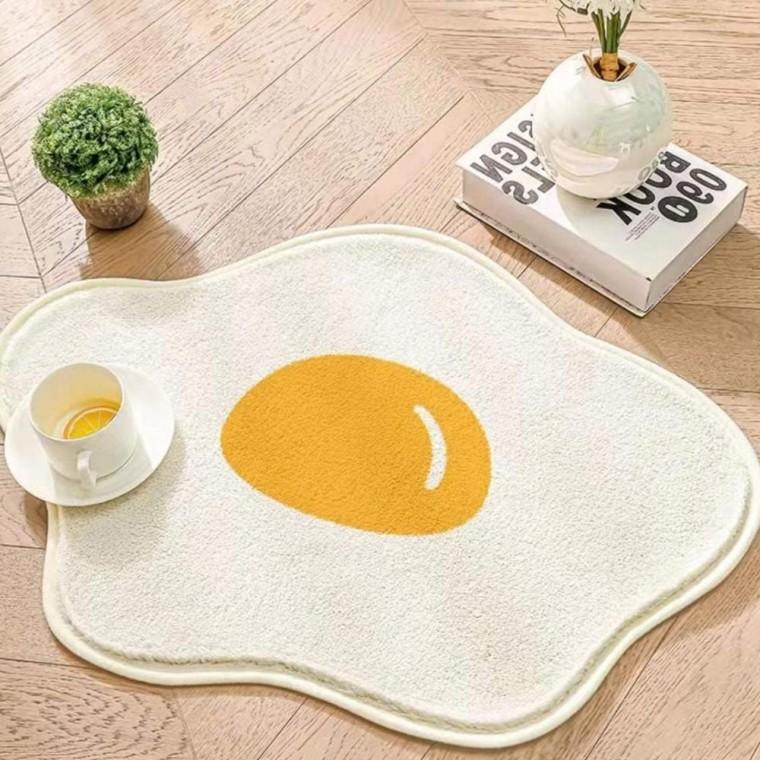 스마일플라워 깔끔한 에그 소프트 발매트