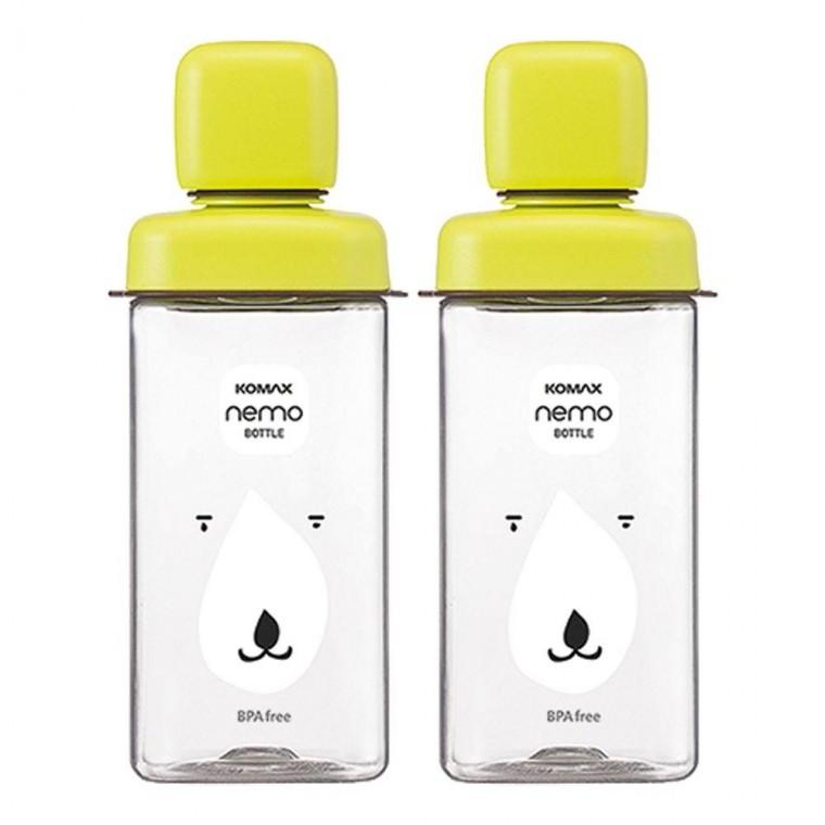 코멕스 네모물병 정리 그린곰 430ml X 2개