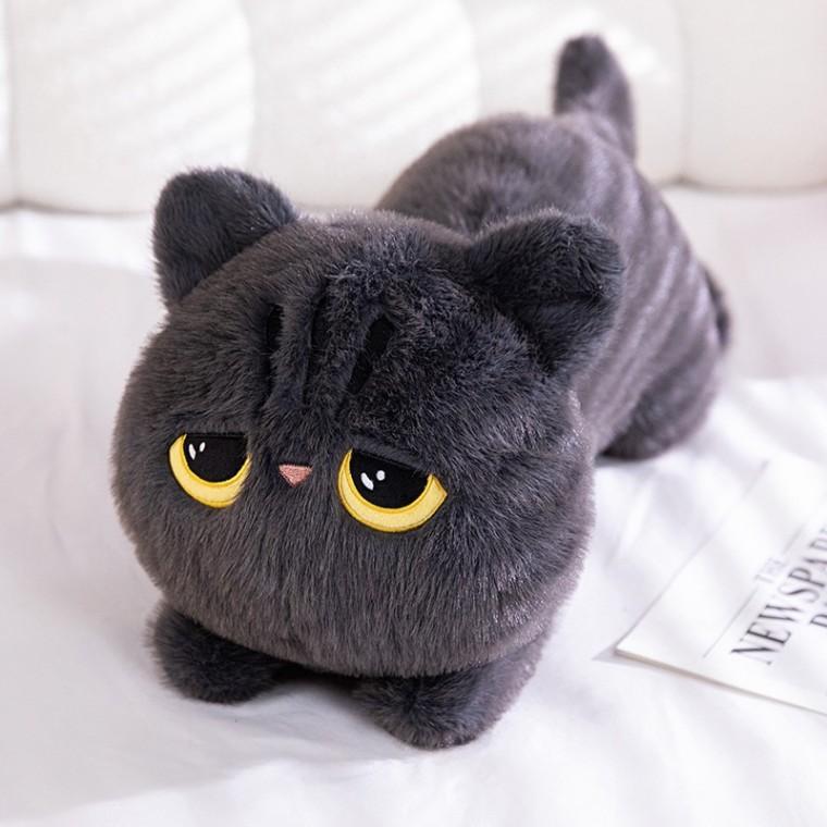 고양이 털인형 43cm 쿠션 애착인형 굿즈