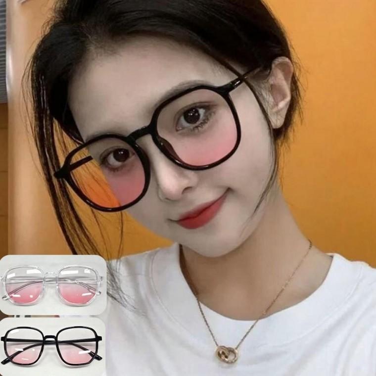 치크 라운드오각 데일리 베이직 뿔테 안경