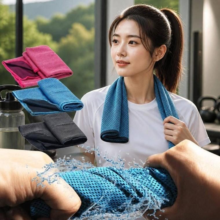 등산 냉감 스포츠 수건 땀흡수 스포츠 타월 테니스 수건
