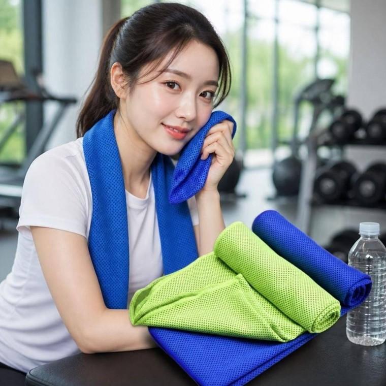 냉각 스포츠 냉감 수건 속건 타월 야외 아이스 운동용