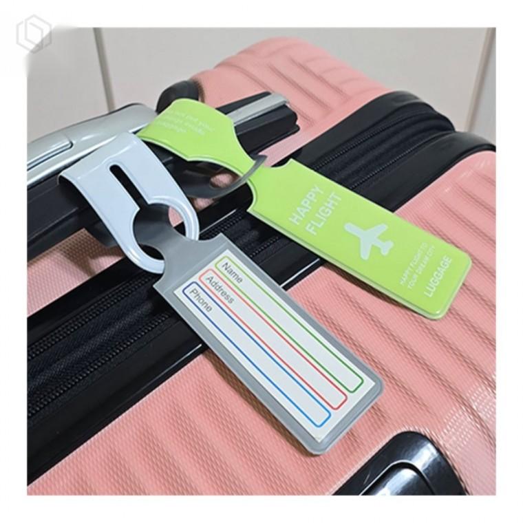 캐리어 네임택 PVC 네임택디자인 여행네임택 개인화이름표