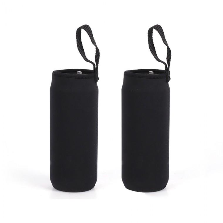 PL 라이프 물병 파우치 네오프렌 물병 파우치 2P세트(550ml) (블랙) No15