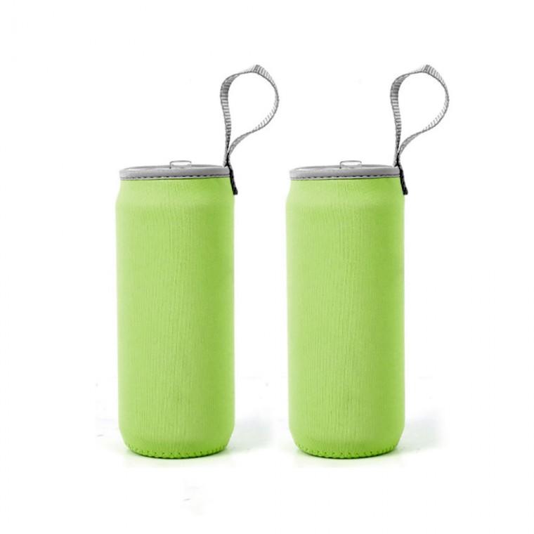 PL 유니크 물병 파우치 네오프렌 물병 파우치 2P세트(550ml) (그린) No48