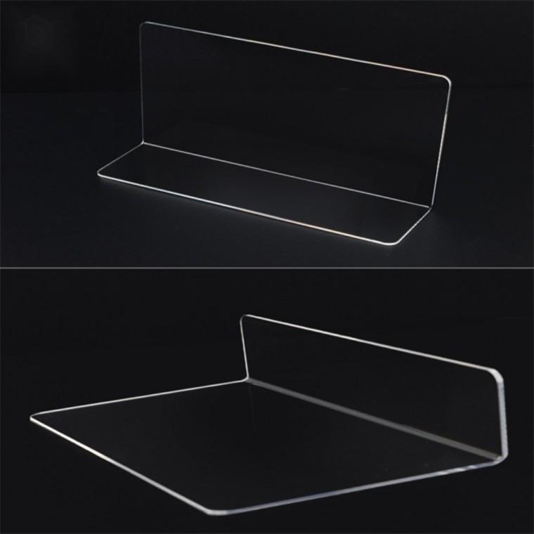 L형 투명 아크릴 칸막이 중형 아크릴스크린 사무실칸막이 투명파티션