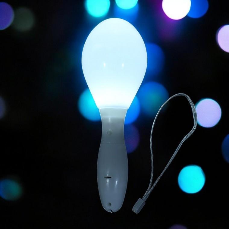PL 미니멀 야광봉 LED 알 야광봉(실버) No103