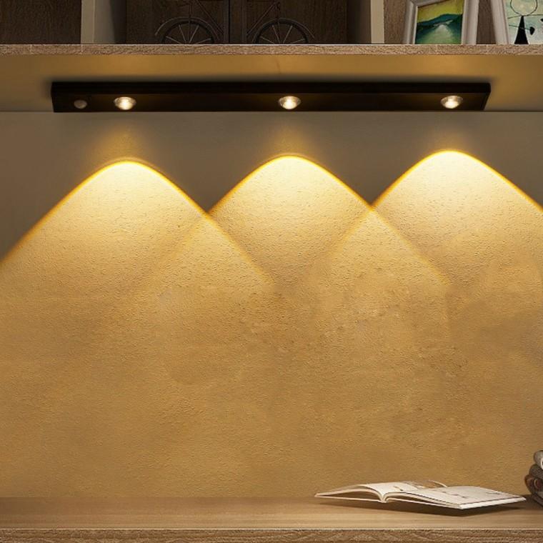 PL 알찬 센서등 USB충전 무선 LED 센서등(40cm) (블랙) No19
