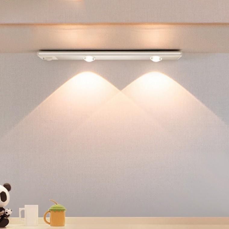 PL 일상밀착 센서등 USB충전 무선 LED 센서등(30cm) (화이트) No10