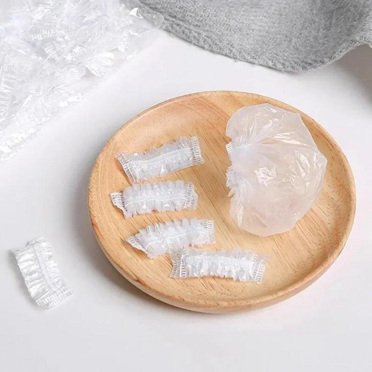 사이노텍 일회용 비닐 귀마개 이어캡 커버 카바 100pcs 남자옆머리누르기