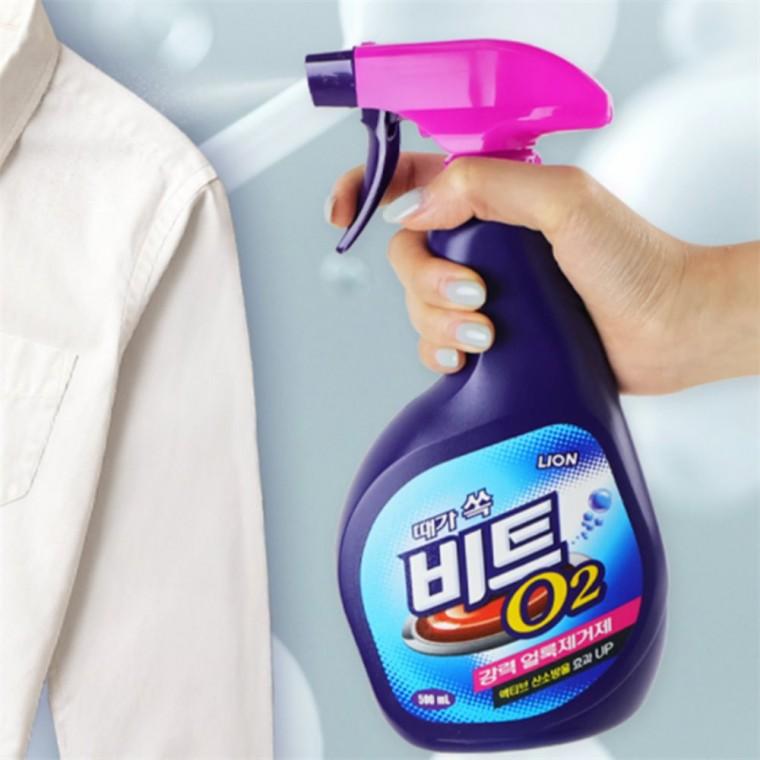 얼룩스프레이 옷기름때제거제 강력얼룩제거제 음식물얼룩제거제