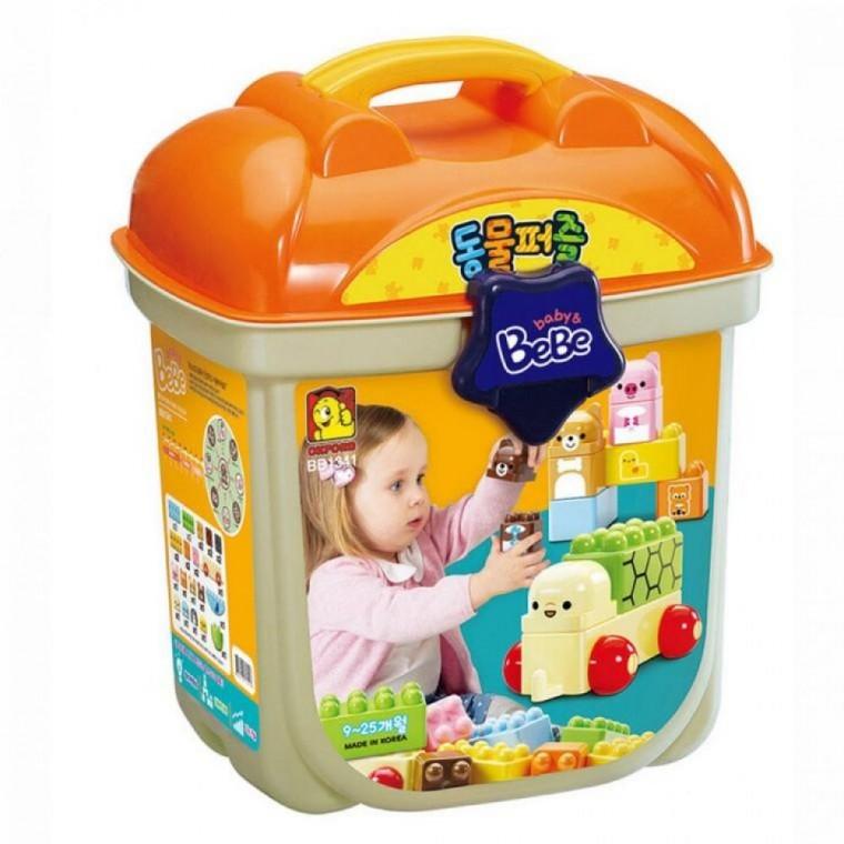 EAS 베베블럭 베베 동물퍼즐 BB1341 유아 블록 블럭 유아장난감