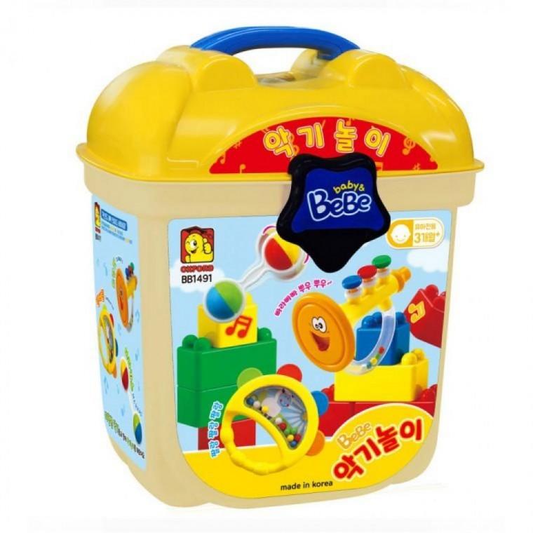 EAS 베베블럭 베베 악기놀이 BB1491 유아 블록 블럭 유아장난감