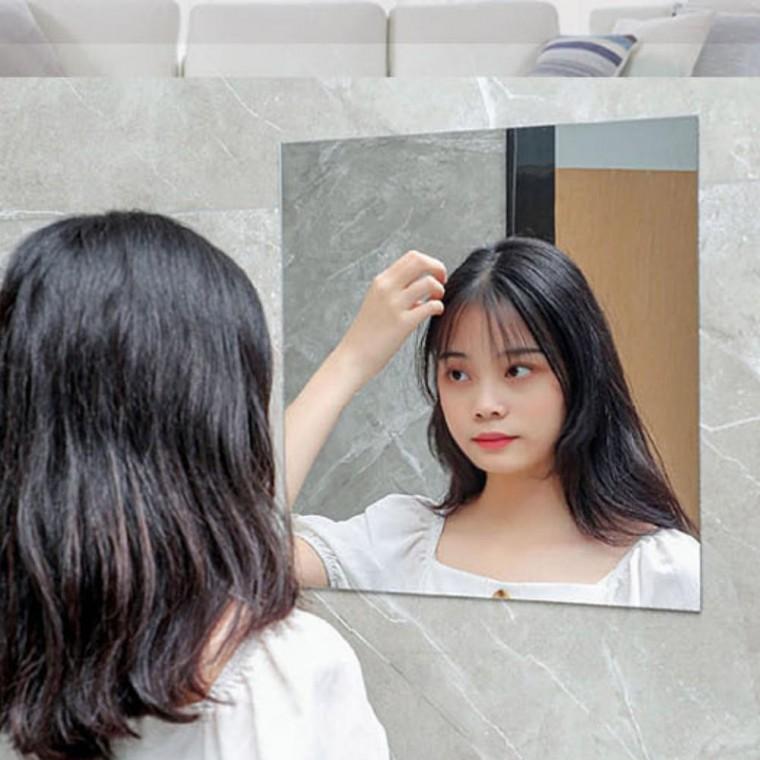 붙이는 거울 시트지 미러필름지 붙히는거울