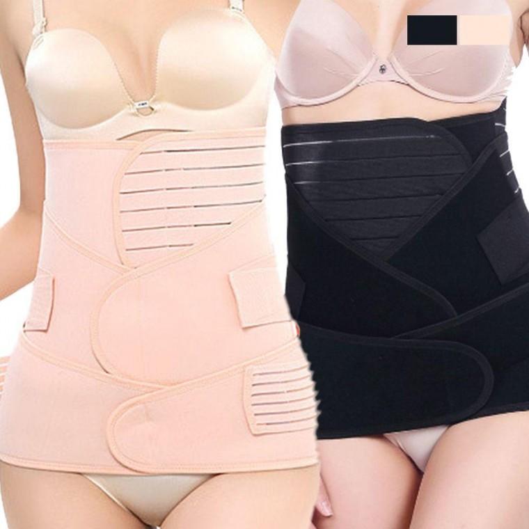 산후 복대 허리 지지대 3종 세트 임산부 필수 아이템 골반 벨트 보정대 출산용 조리