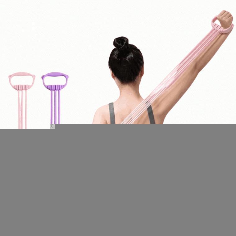 스트레칭 밴드 요가 필라테스 홈트레이닝 어깨 등 교정