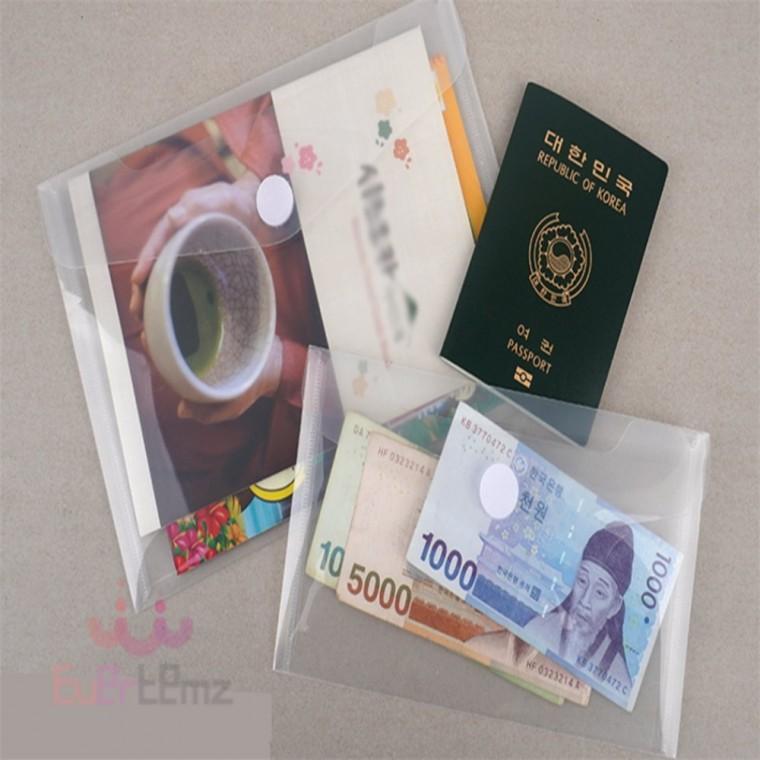 A4 투명 서류 봉투 파일케이스 A4용지봉투 A4용지화일 파일홀더