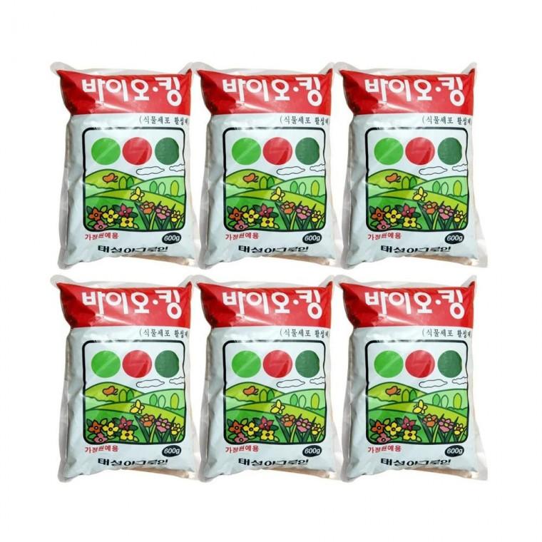 루미나D 바이오킹 600g 식물활성제 비료 거름 영양제 6개