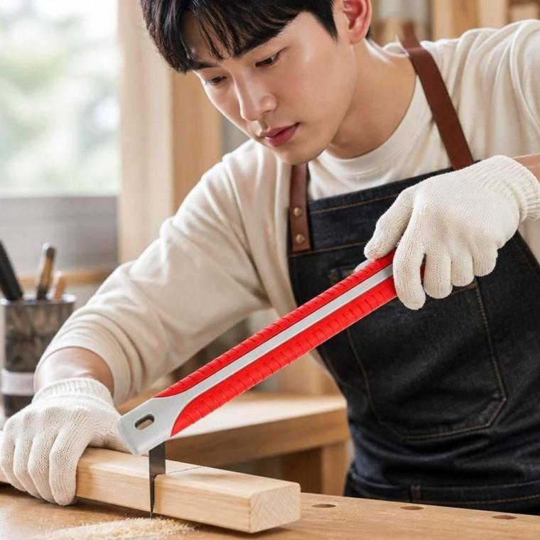 원예 톱대 전지 나무 절단 접이식 외날 톱 자루 공구